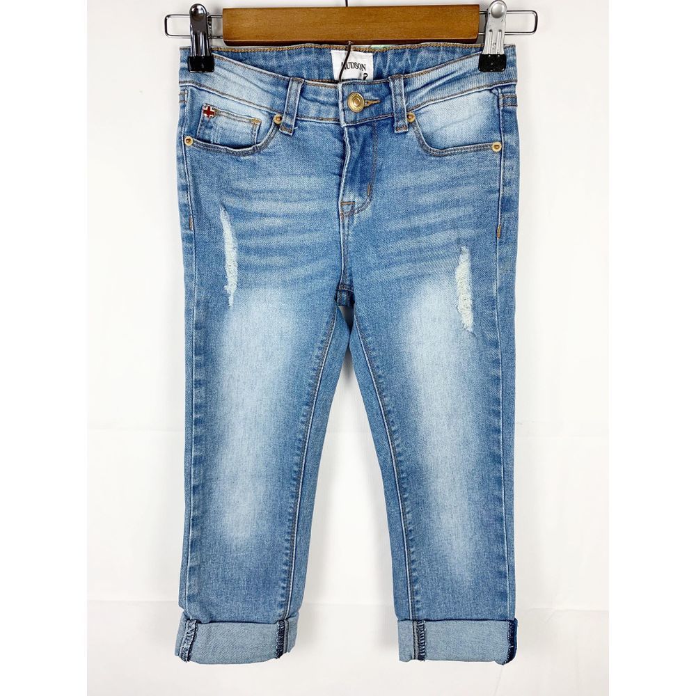 Hudson distressed crops girls size 12